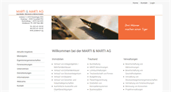 Desktop Screenshot of marti.ag